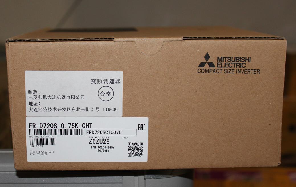 点击查看大图:FR-D720S-0.75K-CHT包装